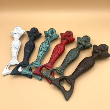 Cast Iron Mermaid Bottle Opener (Multiple Options)